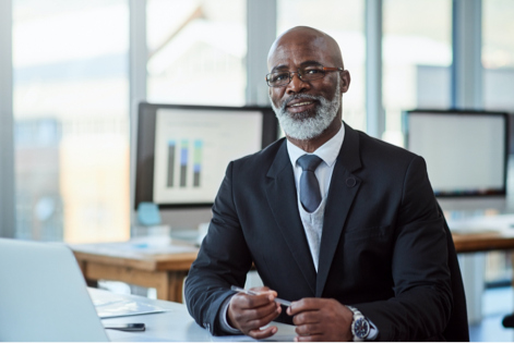 employee in an office